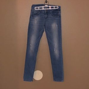 SneakPeek Distressed Boyfriend Jeans 25W/Size 0